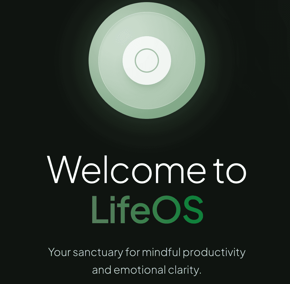 LifeOS - AI-Powered Productivity Platform